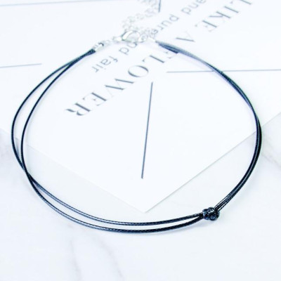 Vòng cổ choker tattoo V66 dây đơn giản