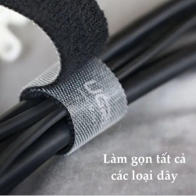 Ugreen UG2031420314TK 17.8CM Dây dán Velcro đa năng tiện dụng - HÀNG CHÍNH HÃNG