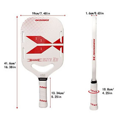 ￼Vợt pickleball sợi carbon Arronax Elite X3 siêu nhẹ T700 Sport - chứng nhận USAPA