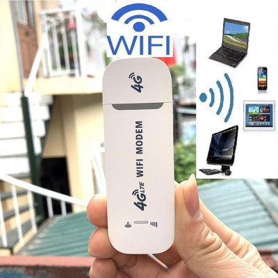 Bộ phát wifi từ sim 4g Dongle, USB phát Wifi 4G, Dcom phát sóng wifi tốc độ cao phủ sóng rộng dùng mọi loại sim - Hàng nhập khẩu.