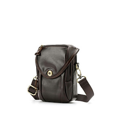 Túi đeo chéo nam DA BÒ THẬT phong cách mới  - BEE GEE DCN9279