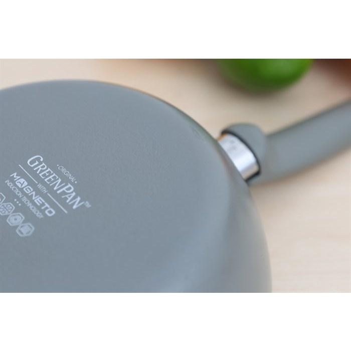 Chảo chống dính ceramic Greenpan CamQuartz 24cm lòng sâu, chống dính tinh thể kim cương không chứa PFAS - 034600