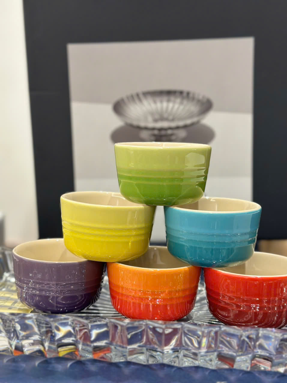 Set 6 bát Le Creuset cầu vồng mini 100ml Hàng chính hãng