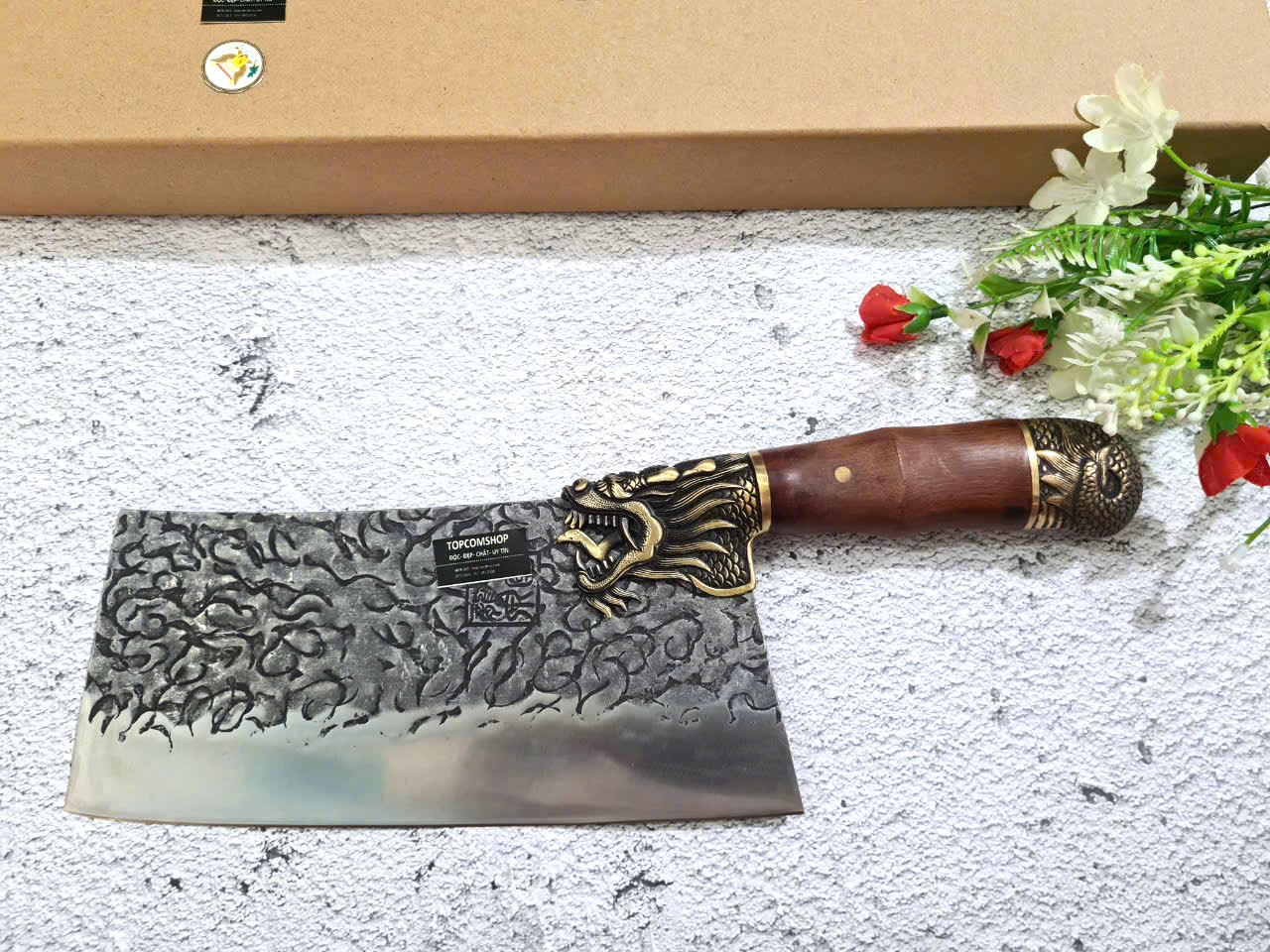 DAO BẾP - DAO THÁI KHÂU RỒNG MÃ DT152