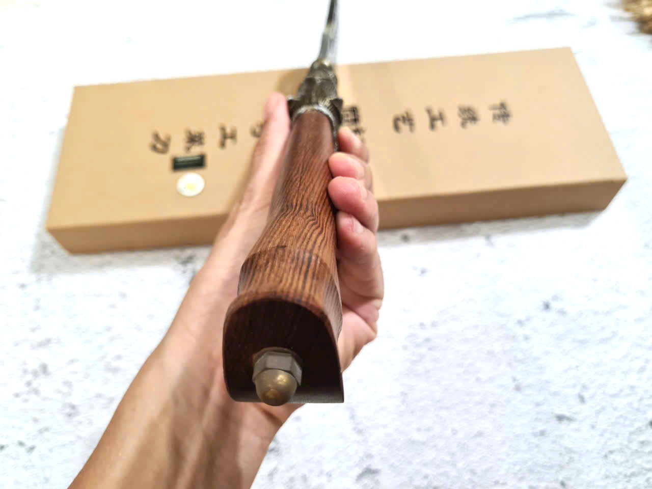 DAO BẾP , DAO CHẶT THÉP KHÔNG RỈ CAO CẤP MÃ A3 TR12 NTVN top