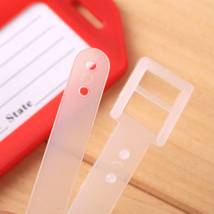 Thẻ ghi nhớ hành lý, vali, ba lô tiện dụng tránh thất lạc (8,5*5cm) - Dụng cụ đánh dấu thông tin treo hành lý, vali, balo