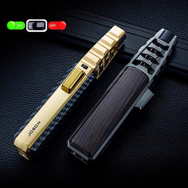 Vỏ Hột Quẹt Bật Lửa khò 1 tia cầm tay Jobon ZB-588, thiết kế nhỏ gọn, ngọn lửa khò 1 tia cực mạnh, dễ dàng điều chỉnh lửa và khóa rảnh tay