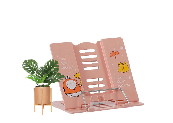 Giá kẹp đỡ sách (5693), đỡ điện thoại để bàn chống cận thị cho bé -Hàng Việt Nhật