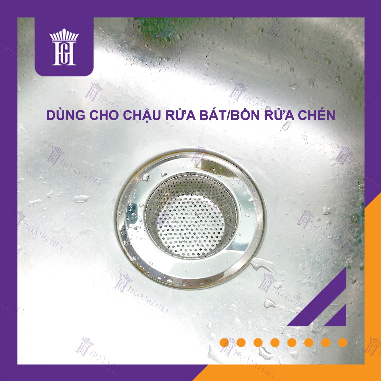 Combo 2 Chiếc Chặn Rác Inox Chậu Rửa Bát Size L 11.3cm Lọc Rác Inox Bồn Rửa Chén Hoàng Gia Haodex Inox 201 Siêu Bền 2 Mặt Mạ Bóng Chất Lượng Cao – Hàng Nhập Khẩu