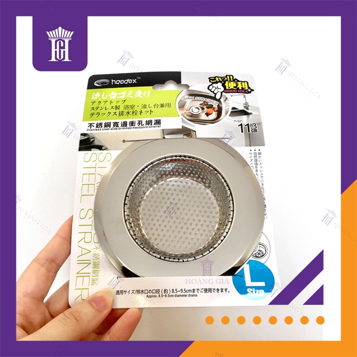 Combo 2 Chiếc Chặn Rác Inox Chậu Rửa Bát Size L 11.3cm Lọc Rác Inox Bồn Rửa Chén Hoàng Gia Haodex Inox 201 Siêu Bền 2 Mặt Mạ Bóng Chất Lượng Cao – Hàng Nhập Khẩu