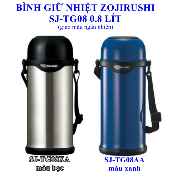 Bình Giữ Nhiệt Zojirushi SF-CC20-XA - 2Lít Inox - Hàng Chính Hãng Thái Lan