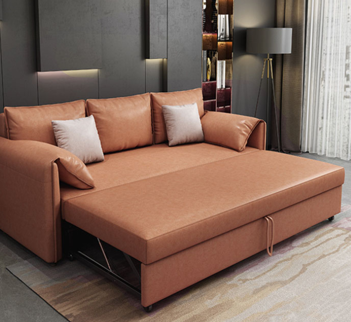 Sofa giường đa năng tay gối cao cấp HGK-21 Juno Sofa KT 1m8