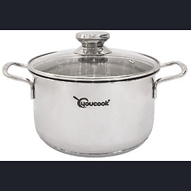 Nồi Inox You Cook 3 Đáy Thân Bầu 24 cm