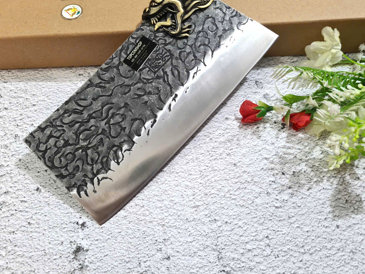 DAO BẾP - DAO THÁI KHÂU RỒNG MÃ DT152