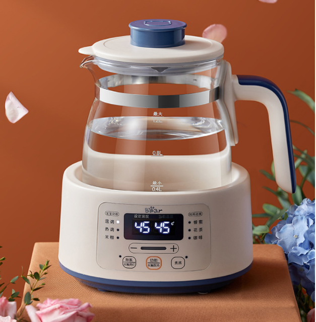 Bình Đun Nước Giữ Nhiệt Bear TNQ-D12D1 1.2 Lít Công Suất 800W - Hàng Chính Hãng