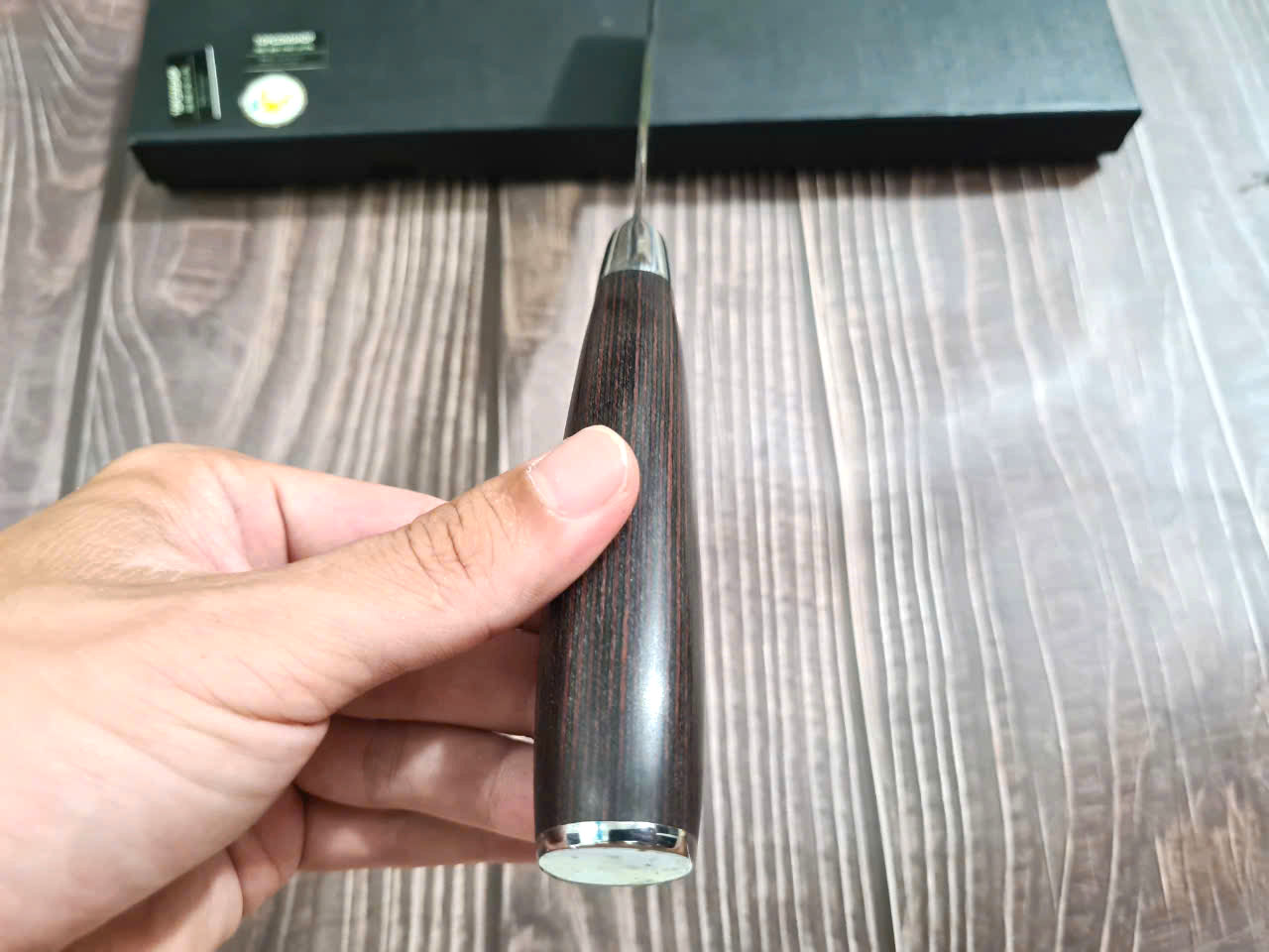 DAO - DAO BẾP NHẬT BẢN USUBA THÉP DAMASCUS MÃ A7 DT125 nt topcoomshop vn
