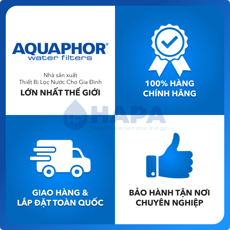 Lõi Lọc Nước AQUAPHOR K7B Thay Cho Máy Lọc Nước AQUAPHOR CRYSTAL ECO, ECO H - Hàng Chính Hãng