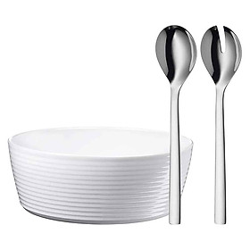 Bộ Bát Và Thìa Salat Wmf 12.9390.9990 Nuova Hàng chính hãng
