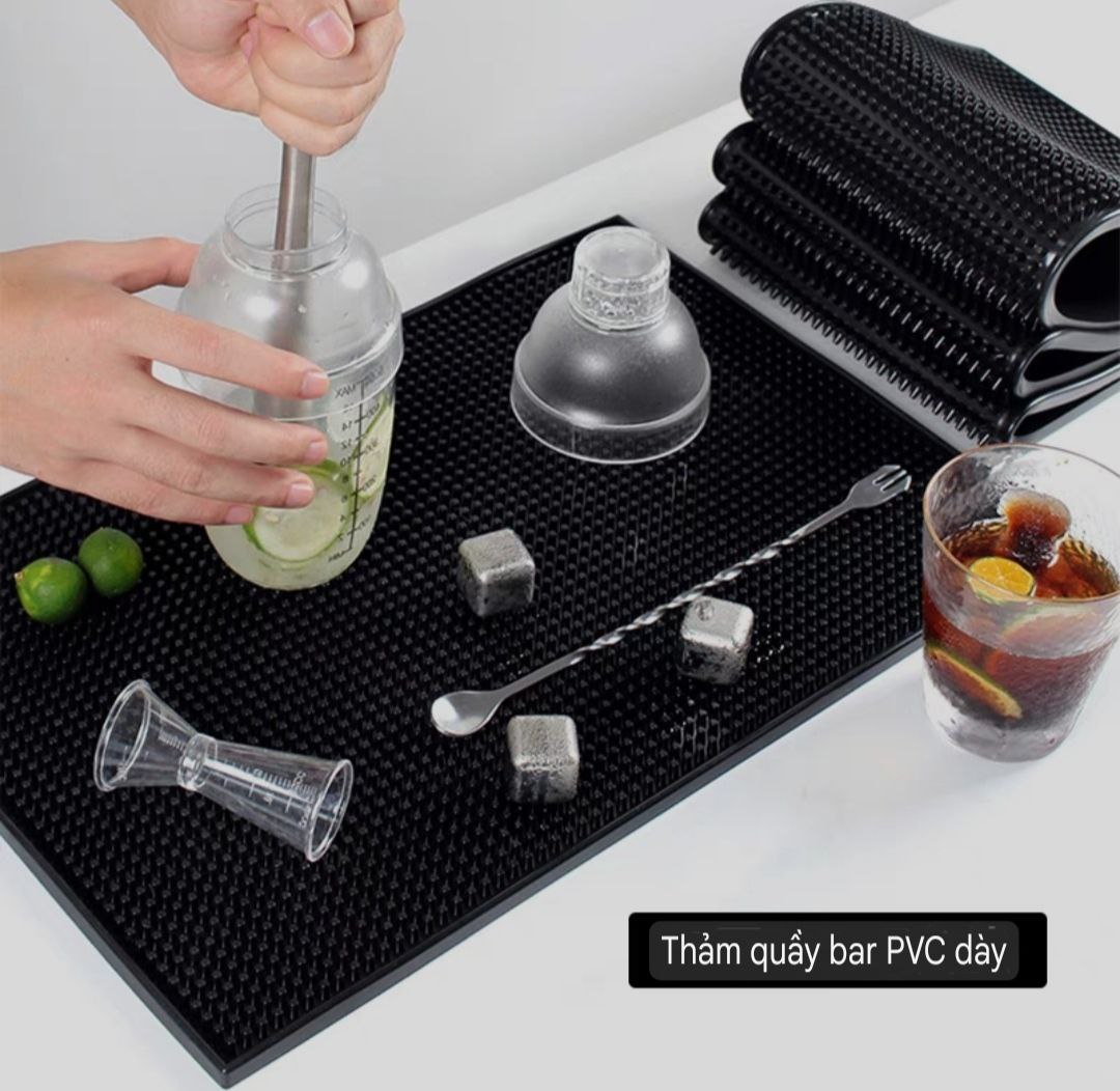 Thảm Lót Cao Su Quầy Bar 45x30 cm (Rubber Bar Mat)