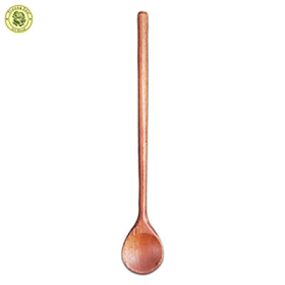 Muỗng Gỗ Xà Cừ Tròn Lớn Dùng Khuấy Đồ Uống Dài 20 cm - Đồ Gỗ Nhà Bếp Trường Sơn