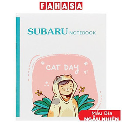 Tập Học Sinh Subaru - Chủ Đề Cat Day - 4 Ô Ly Vuông - 96 Trang 70gsm - Vĩnh Thịnh A067-V1 (Mẫu Bìa Giao Ngẫu Nhiên)