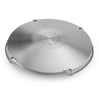 Chảo nướng Inox 3 lớp đúc liền khối chống dính Blackcube Plus 34cm