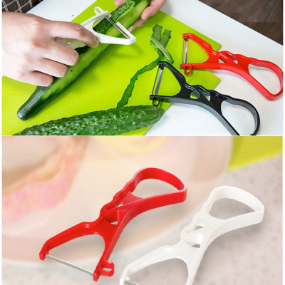 Combo dụng cụ mài dao kéo cao cấp Satomi Kamizaki + Dụng cụ nạo vỏ trái cây lưỡi xoay - made in Japan