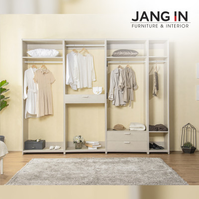 Tủ áo Sevan 400(1 kệ)_C400