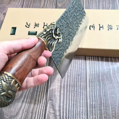 DAO BẾP - DAO THÁI KHÂU RỒNG MÃ A11 DT152 NT topcomshop vn