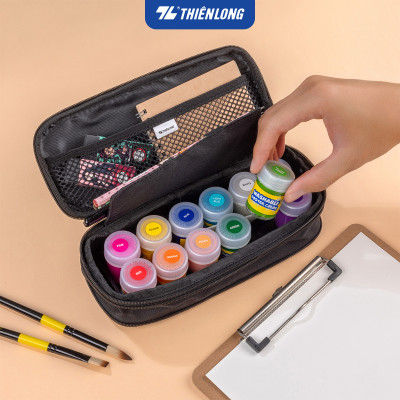 Túi bóp đựng bút viết nhân vật Demon Slayer Thiên Long PCA-022/DS