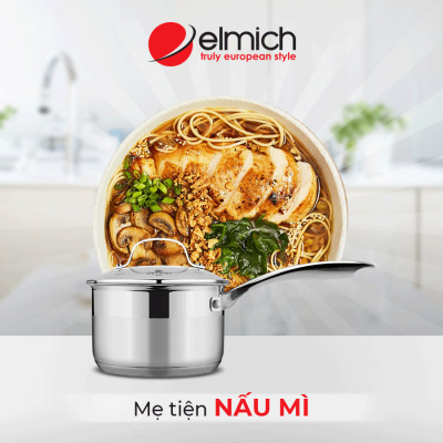 Bộ nồi và chảo inox Elmich baby EL-3795 size 16cm