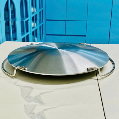 Chảo nướng Inox 3 lớp đúc liền khối chống dính Blackcube Plus 34cm