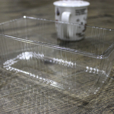 Combo 100 cái hộp/khay nhựa đựng bánh size L05