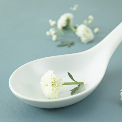 Combo 6 thìa canh muôi canh thẳng sứ Long Phương