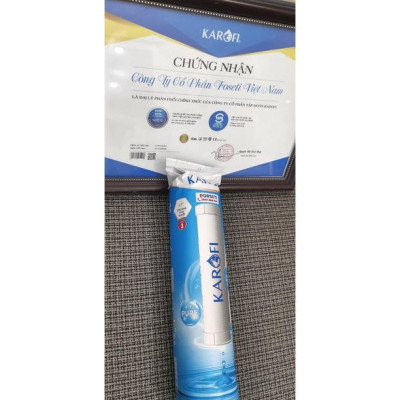 Combo 3 lõi lọc thô + 1 màng RO Karofi - Hàng Chính Hãng