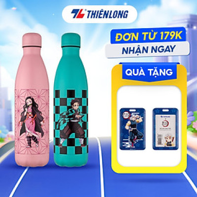 Bình giữ nhiệt 750ml nhân vật Demon Slayer Thiên Long VF-001/DS