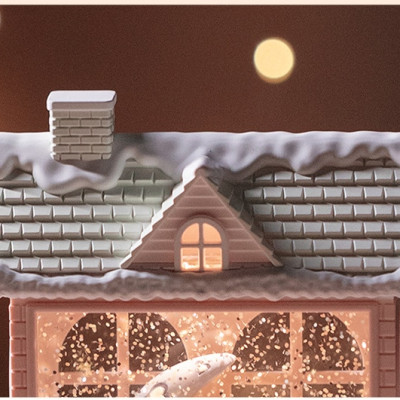 Hộp Nhạc Cầu Tuyết Sweet Home_ Hàng Chính Hãng