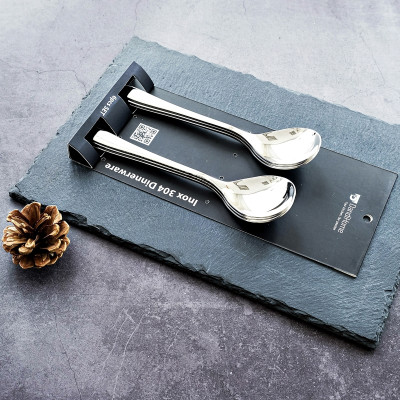 Bộ 6 thìa muỗng inox 304 DandiHome 2020 cao cấp, sang trọng, tinh tế