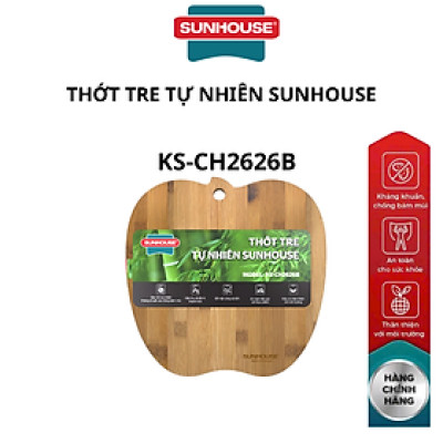 Thớt tre tự nhiên Sunhouse KS-CH2626B KS-CH3522B KS-CH3626B