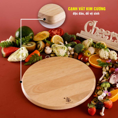 Thớt Liễu Yêu Thương Gỗ Đức Thành 03061 - 13061