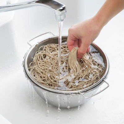 Rổ lưới inox có tay cầm Echo nội địa Nhật Bản