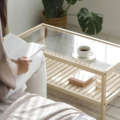 Bàn Trà Rect 2 Tầng IBIE