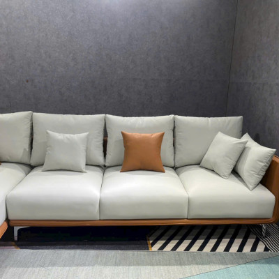 Sofa phòng khách Tundo góc InterMilan NK2025 KT 2m5 x 1m8