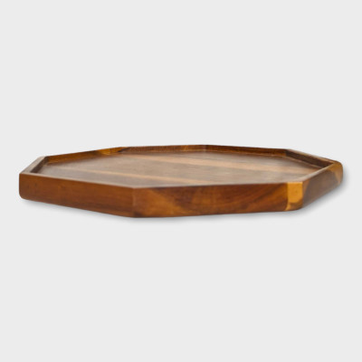 Khay gỗ khoét âm lòng IBIE để đồ ăn uống và làm thớt