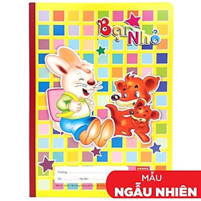 Vở School Pokemon - 4 Ô Ly 48 Trang - Hồng Hà 0509 (Mẫu Màu Giao Ngẫu Nhiên)