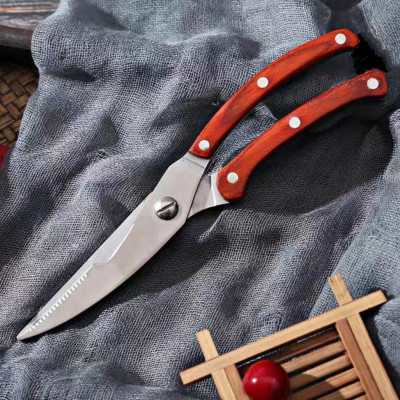 Kéo cắt gà xuất Nhật cán gỗ