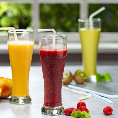 Set 150 chiếc ống hút Mini Straw Ø4mmx130mm - Hàng Nội Địa Nhật Bản