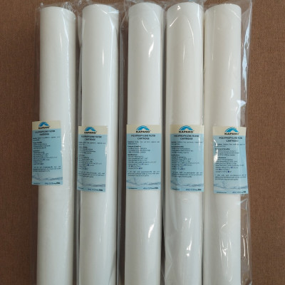 Lõi lọc cặn Polypropylene (PP) 1 micron 20″ Kapano - Hàng chính hãng