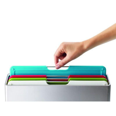 Bộ thớt Joseph Joseph 003406 - Folio Silver Regular Free Knife