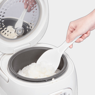 Muỗng xới cơm Inochi - Sendai đế đứng